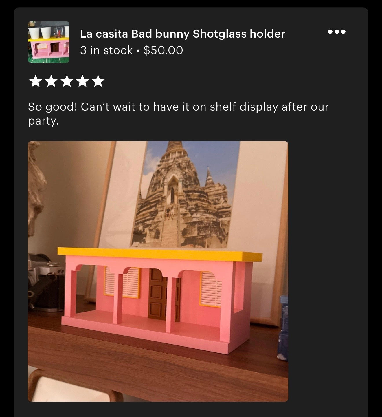 La Casita Shot Glass Holder