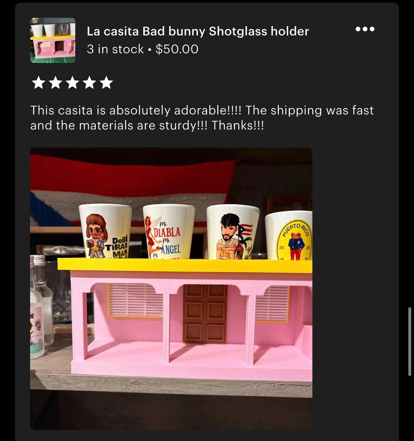 La Casita Shot Glass Holder